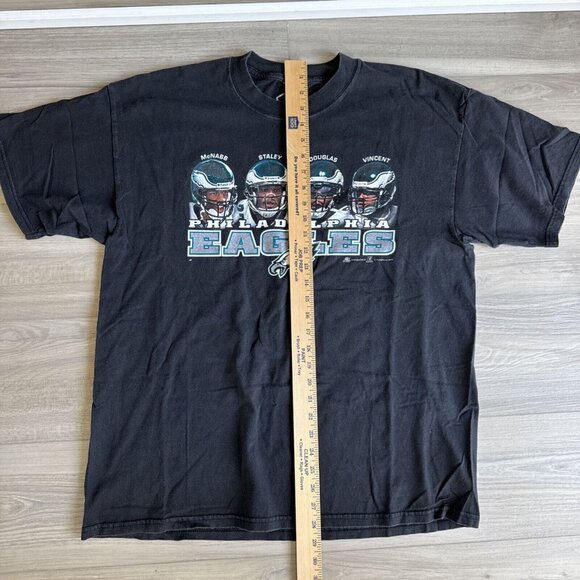 VINTAGE McNabb Vincent Staley Douglas Philadelphia Eagles 2002 Mens‎ Shirt Sz L - Picture 8 of 9